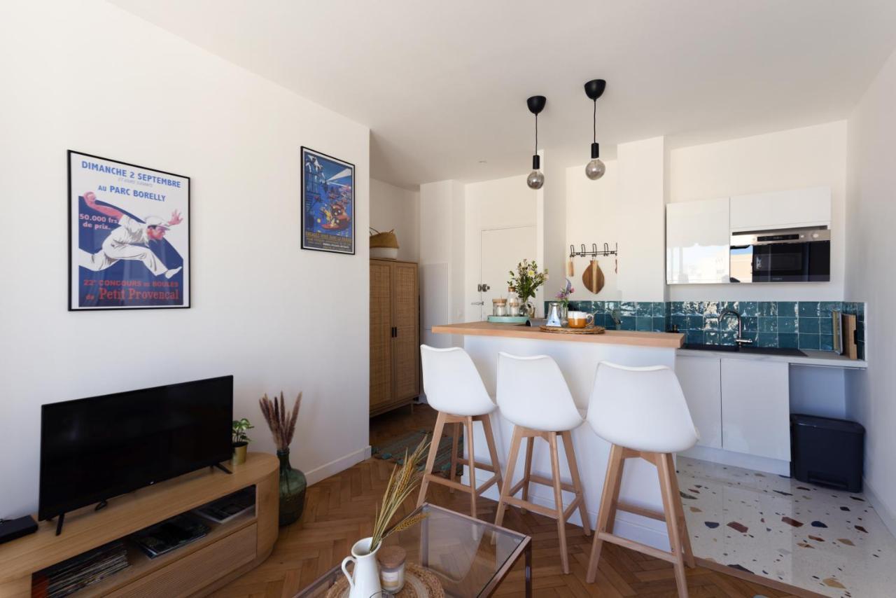 La Phoceenne - Bel Appartement Avec Vue Idealement Situe مارسيليا المظهر الخارجي الصورة
